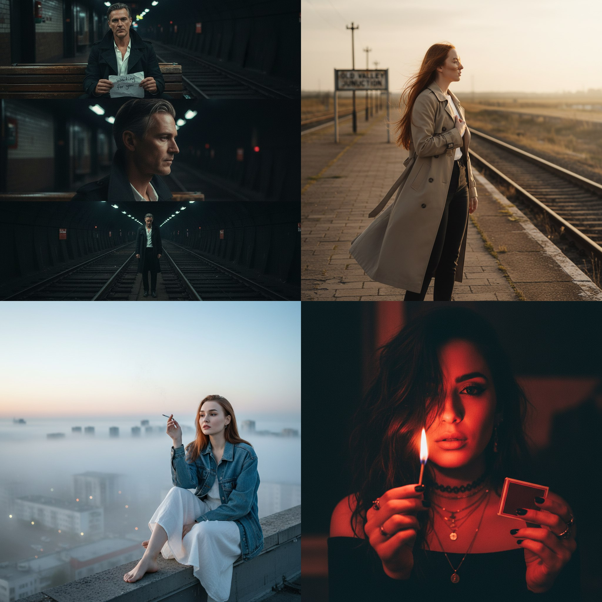 Осенняя меланхолия в Nano Banana