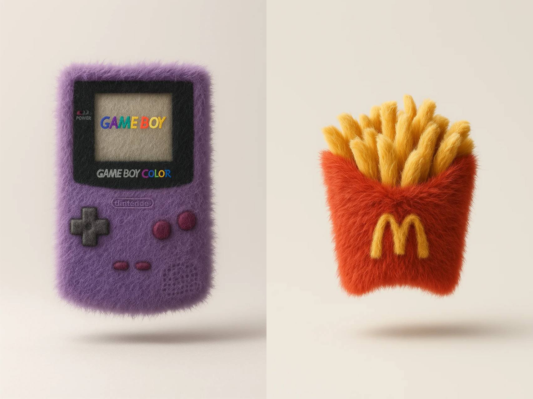 Трендовое пушистое фото  NanoBanana, ChatGPT