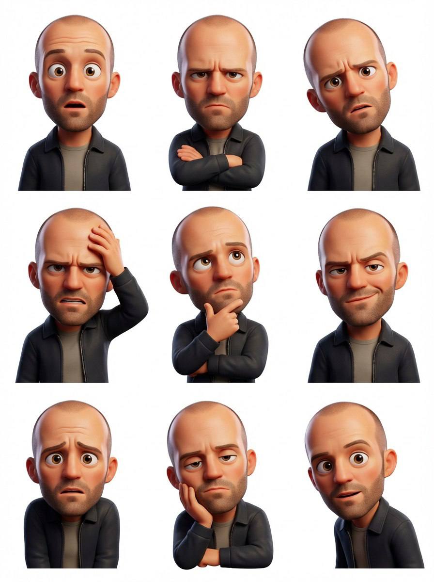 Pixar Стикер сет